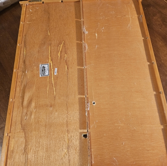 Vintage Hand Crafted Farmhouse Cabin Cottage Wooden 36 Cubby 16" x 20" - Picture 6 of 6